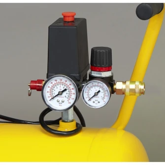 Compresor aer profesional Stanley D211, 2 CP, 50 l capacitate rezervor, 8 bar presiune lucru, 222 l/min debit aer