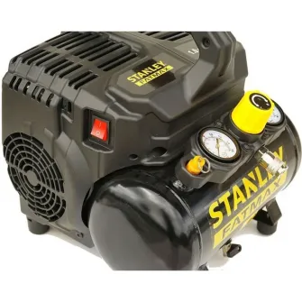 Compresor aer profesional Stanley FatMax DST101/8/6, 1 CP, 230 W, 105 l/min debit aer, 6 l capacitate rezervor, 8 bar presiune maxima