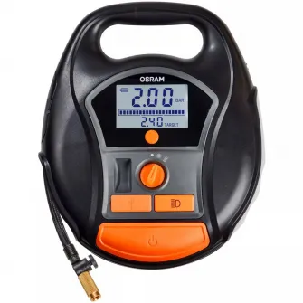Compresor auto fara fir, Osram Otir6000, 12V DC, Digital Auto Stop, Deflator Valve, PSI, kPa, bar
