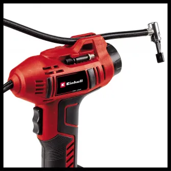 Compresor portabil pe acumulator Einhell PXC CE-CC 18 Li-Solo, presiune max. 11 bar, manometru digital,furtun 0.6 m,oprire automata,fara acumulator si incarcator in setul de livrare