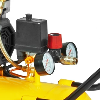 Compresor Stanley SILTEK SXCMS1324HE, 1.3 CP, 230 V, 2 cilindrii, 24 l capacitate vas expansiune, 150 l/min debit aer