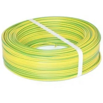 Conductor electric OEM FY 1.5, rola 100m, Galben/Verde