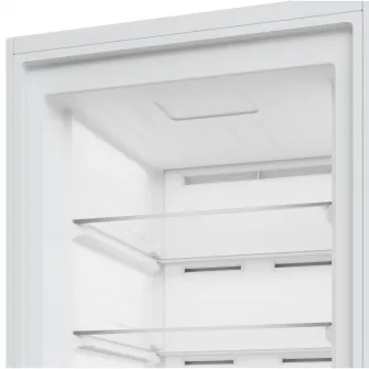 Congelator Beko B5RFNE314W, 286 l, 8 sertare, Clasa E, No Frost, Compresor ProSmart Inverter, Compartiment MaxStore, Usi reversibile, Rafturi usa, H 186,5 cm, Alb