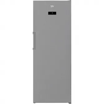 Congelator Beko RFNE448E41XB, 404 l, Clasa E, No Frost, Display LED, H 191.2 cm, Argintiu