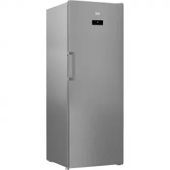 Congelator Beko RFNE448E41XB, 404 l, Clasa E, No Frost, Display LED, H 191.2 cm, Argintiu