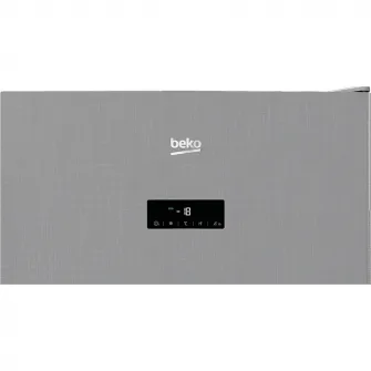 Congelator Beko RFNE448E41XB, 404 l, Clasa E, No Frost, Display LED, H 191.2 cm, Argintiu