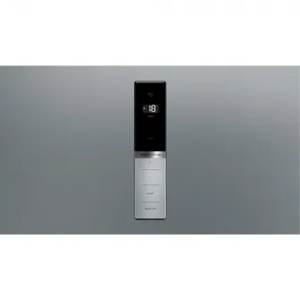 Congelator Bosch GSN36VIEP, 242 L, NoFrost, MultiAirflow, 4 sertare, Display TouchControl, Clasa E, H 186 cm, Inox