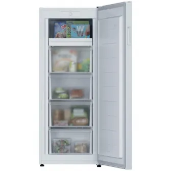 Congelator Candy CNUQ2L513EW, 169 l, H 138 cm, Clasa energetica E, alb