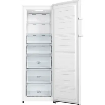 Congelator Heinner HFF-HS240NFE++, 240 l, No frost, 5 sertare + 2 compartimente cu rafturi sticla, Sistem Multi Air-Flow, Control electronic, Clasa E, H 172 cm, Alb