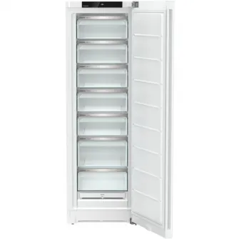 Congelator Liebherr FNd 522i, 277 l, 7 sertare, No Frost, SuperFrost, Clasa D, FrostProtect, Touch Display, H 185.5 cm, Alb