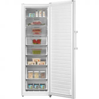 Congelator Tesla RU2700FM, 273 l, Total No Frost, Clasa E, Functie frigider, Display, H 185, Alb