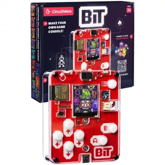 Consola DIY BIT, cu 3 jocuri si codare