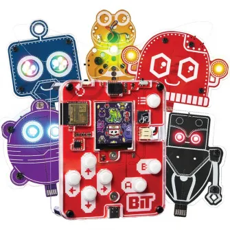 Consola DIY BIT, cu 3 jocuri si codare