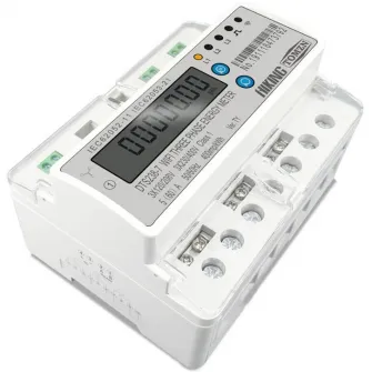 Contor trifazat inteligent TOMZN DTS238-7TY pentru monitorizare energie electrica, Wi-Fi, 110V 220V 50/60Hz, compatibil cu Tuya / Smartlife