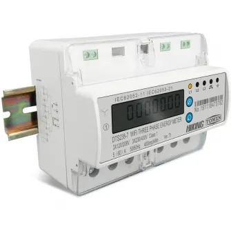 Contor trifazat inteligent TOMZN DTS238-7TY pentru monitorizare energie electrica, Wi-Fi, 110V 220V 50/60Hz, compatibil cu Tuya / Smartlife