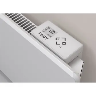 Convector de perete TESY CN 06 060 EA CLOUD AS W, 600 W,control prin internet, tesyCloud, AirSafe, seria FinEco Cloud