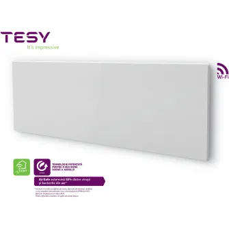 Convector de perete TESY CN 06 140 EA CLOUD AS W, 1400 W,control prin internet, tesyCloud, AirSafe, seria FinEco Cloud