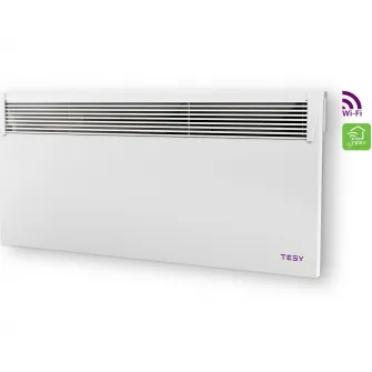 Convector de perete TESY HeatEco Cloud, 2500W, control prin internet, aplicatie myTesy, CN 031 250 EI CLOUD W