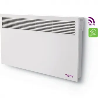Convector de perete TESY LivEco Cloud, 2000W, control prin internet, aplicatie myTesy, functie AIRSAFE, CN 051 200 EI CLOUD AS W