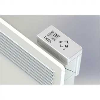 Convector de perete TESY LivEco Cloud, 2000W, control prin internet, aplicatie myTesy, functie AIRSAFE, CN 051 200 EI CLOUD AS W