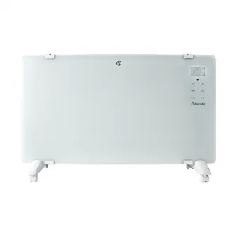 Convector electric AlecoAir C20 Heatix alb, WiFi, pentru 30mp, 2000W, 2 trepte incalzire, IP24, Aplicatie