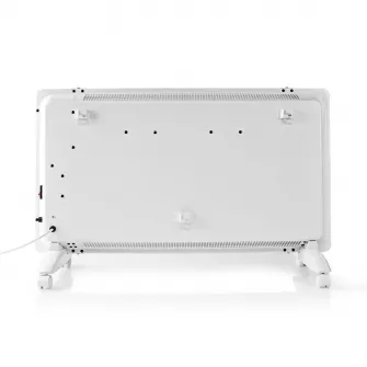 Convector electric AlecoAir C20 Heatix alb, WiFi, pentru 30mp, 2000W, 2 trepte incalzire, IP24, Aplicatie
