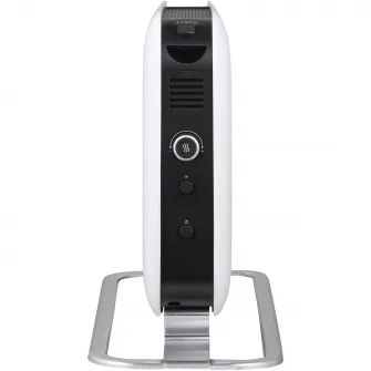 Convector electric de podea Mill SG2000LED, 2000 W, Ventilator, 3 trepte de putere, Display LED, Termostat mecanic, Alb