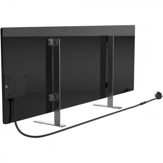 Convector electric de podea/perete AENO AGH0002S, 700 W, Wi-Fi, Infrarosu, Negru