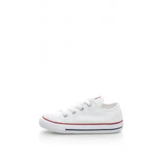 Converse, Tenisi cu aplicatie logo Chuck Taylor AS Core OX, Alb, 26 EU