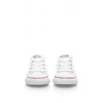 Converse, Tenisi cu aplicatie logo Chuck Taylor AS Core OX, Alb, 26 EU