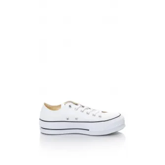 Converse, Tenisi flatform Chuck Taylor All Star Lift, Alb, 6.5