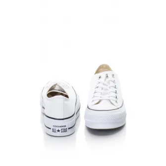 Converse, Tenisi flatform Chuck Taylor All Star Lift, Alb, 7.5