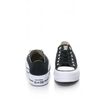Converse, Tenisi flatform Chuck Taylor All Star Lift, Negru, 6