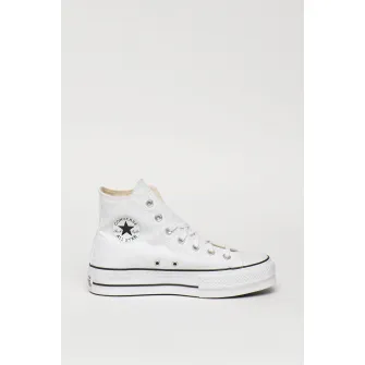 Converse, Tenisi flatform CTAS LIFT HI, Alb, 9