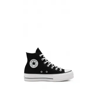 Converse, Tenisi inalti flatform Chuck Taylor All Star, Negru, 8.5