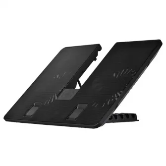 Cooler laptop DeepCool U Pal, 15.6, 2 ventilatoare, USB 3.0, Black