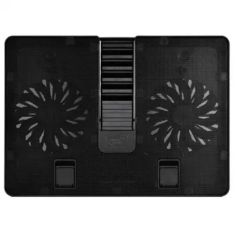 Cooler laptop DeepCool U Pal, 15.6, 2 ventilatoare, USB 3.0, Black