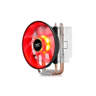 Cooler procesor Deepcool GAMMAXX 300 Red, 3 heatpipe-uri, 120mm Red LED, compatibil Intel/AMD