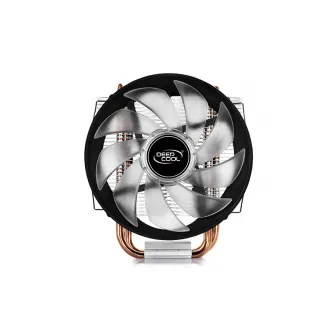 Cooler procesor Deepcool GAMMAXX 300 Red, 3 heatpipe-uri, 120mm Red LED, compatibil Intel/AMD