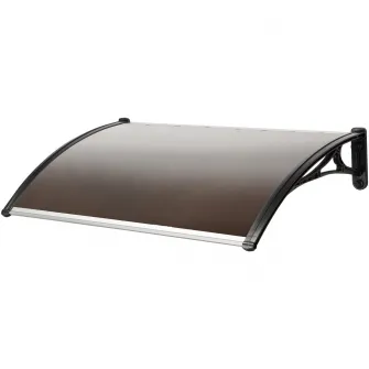 Copertina policarbonat Kring Kari, maro, brate sustinere negre,150x93cm