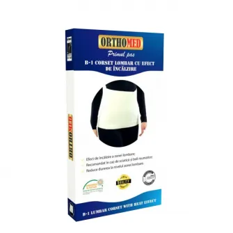 Corset lombar cu efect de incalzire XXL, Orthomed