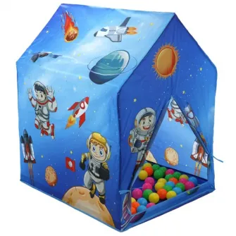 Cort de joaca Mappy Casa din Spatiu, include 50 bile
