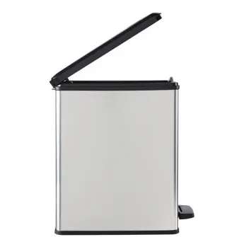 Cos de gunoi cu pedala Curver SLIM 25L, Gri