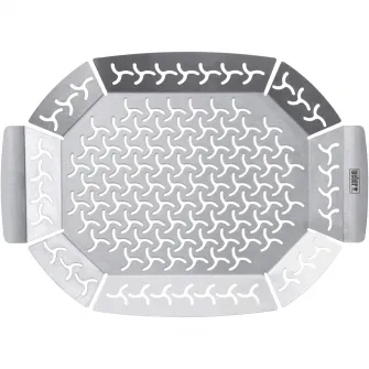 Cos pentru gratar Weber, 36.5x26.5x2.8 cm, inox