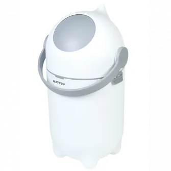 Cos pentru scutece Nattou Dropy white