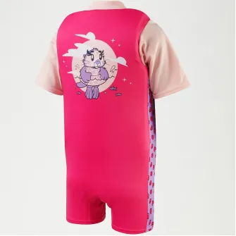 Costum inot flotant copii Speedo, 4-5 ani, roz/mov