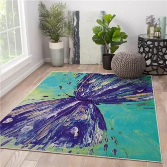 Covor Oyo Concept, 100% poliester, 160x230cm, model fluture