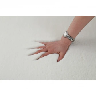 Covor shaggy soft blanita, Heinner Home, 70x140 cm, Alb