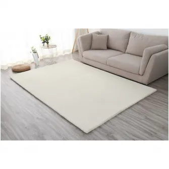 Covor shaggy soft blanita, Heinner Home, Crem, 50 X 90
