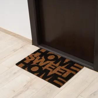 Covoras intrare Heinner Care, fibre cocos, 40X60 cm, home sweet home